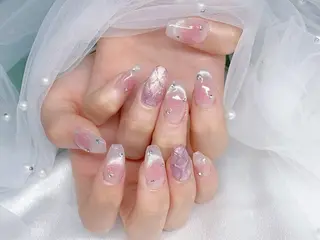 ネイル ETERNA Nail 銀座店【パラジェル/フィルイン/チップ長さだし/マグネット/ニュアンス】所属・ア カリのネイルデザイン