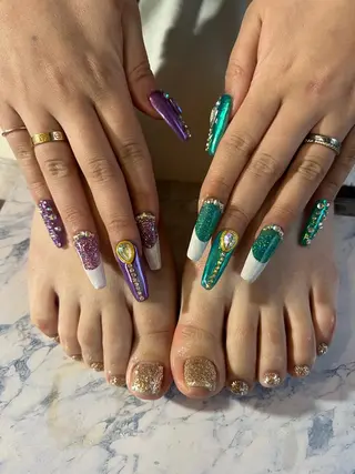 ネイル 星 亜也加のネイルデザイン