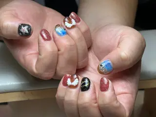 ネイル Eveネイル チップスカルプ専門店のネイルデザイン