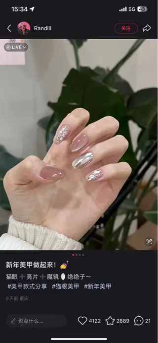 ネイル リ シホウのネイルデザイン