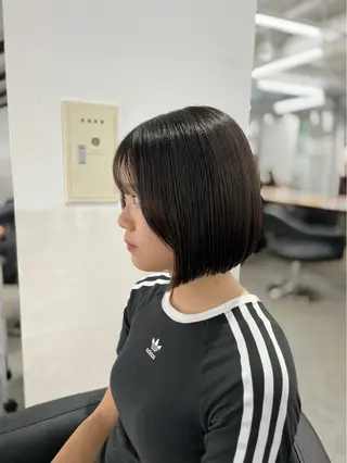 ショート モテヘア/グレージュ /ボブ/前原汐🎐のヘアスタイル