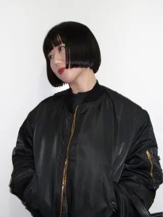 ショート #レイヤー#艶カラー Natsuのヘアスタイル