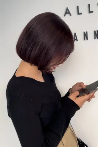 ミディアム 寺西 恵🪡🤍のヘアスタイル