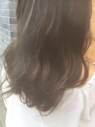 セミロング カラー 脱白髪染め特化GBG 自由が丘所属・【白髪ぼかし 専門GBG】自由が丘のヘアスタイル