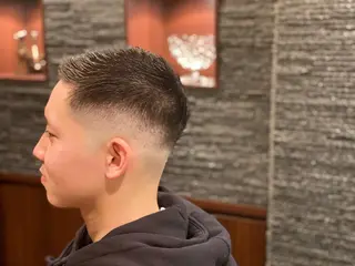 ショート メンズ 竹林 烈のヘアスタイル