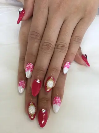 ネイル 💎🐰 saki. m 🐰💎のネイルデザイン