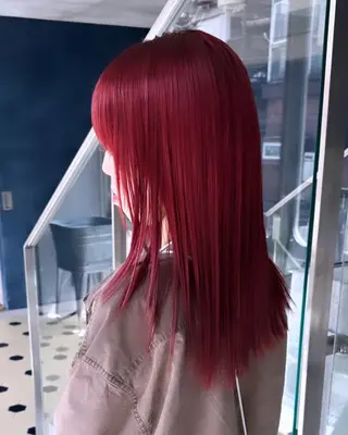 ミディアム カラー ササキカズマ〻透明感 〻色落ち〻赤み消しのヘアスタイル