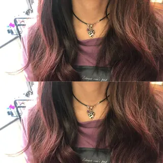 セミロング LANI NAKAZAKIのヘアスタイル