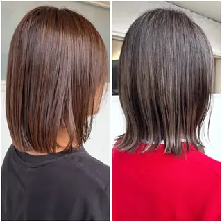 ミディアム 小林 拓也のヘアスタイル