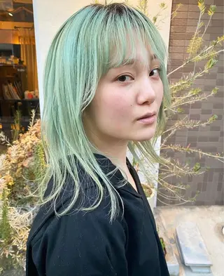 ミディアム カラー HairResortLaguna所属・ムラカミリム/cut /似合わせcolorのヘアスタイル