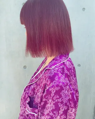 ショート ミディアム HOODS hair salon所属・透明感カラー🌿ボブ ✨飛田　ケイのヘアスタイル