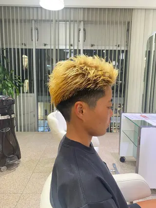 ショート メンズ 小柳 飛鷹のヘアスタイル