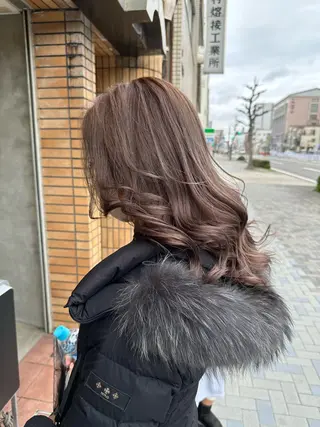 セミロング カラー ハヤシカズキ/カラー ✂/メンズパーマのヘアスタイル