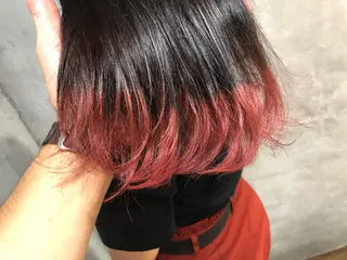 ミディアム カラー ヘアアレンジ 遠藤 拓馬のヘアスタイル