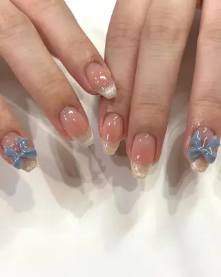 ネイル 新宿代々木/韓国系 ワンホン/aya🫧のネイルデザイン