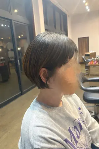 ショート Clair,e gran所属・木村 愛のヘアスタイル