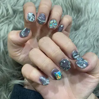 ネイル 似合わせレイヤーʚɞ ハッシュカットriiのヘアスタイル