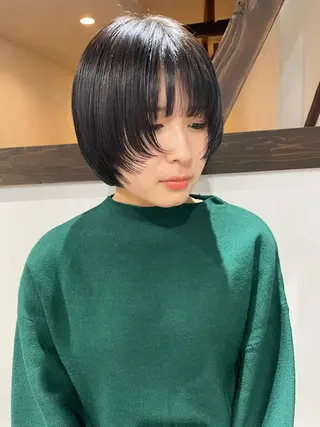 ショート ヒナゴ トヨカズのヘアスタイル