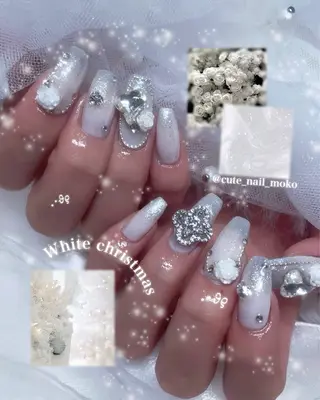 ネイル GO TODAY SHAiRE SALON原宿 Liber所属・️🫧もこ 艶感ネイル🫧のネイルデザイン