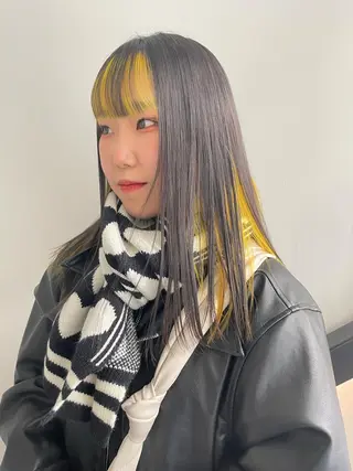 セミロング カラー hair&nail ☯️アイリ☯️のネイルデザイン