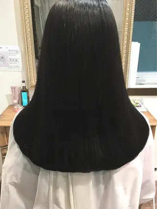 ロング カラー ヘアアレンジ As hair所属・柔らか垢抜けｶﾗｰと ｶｯﾄ🫧ASUKAのヘアスタイル