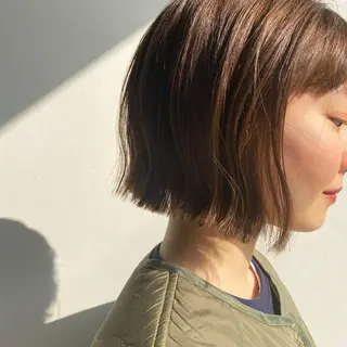 ショート カラー les baladins du miroir所属・🍃YURI 🍃のヘアスタイル