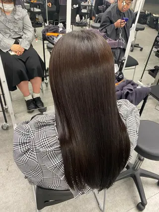 ロング 愛され暖色♥️モテ 艶髪♥️りなのヘアスタイル