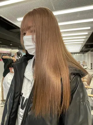 ロング カラー モモ 🍑のマツエク・マツパデザイン