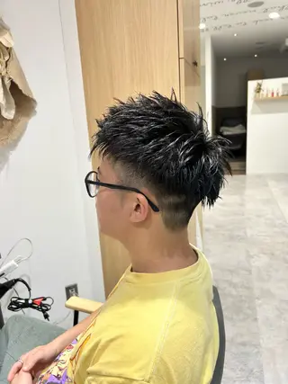 メンズ センターパート/ メンズ特化/日向🔥のヘアスタイル