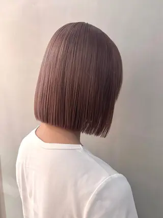 カラー hinata/ ハイトーンカラー🪽のヘアスタイル