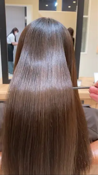 ロング 髪質改善･縮毛矯正 薄拓斗のヘアスタイル