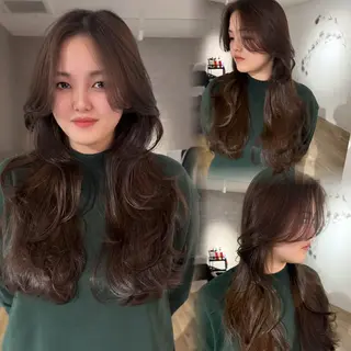 ロング etoi所属・領下 海月のヘアスタイル