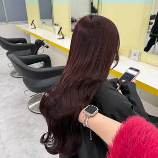 ロング カラー ヘアアレンジ 🎀Girly艶髪カ ラー🎀Harukaのヘアスタイル