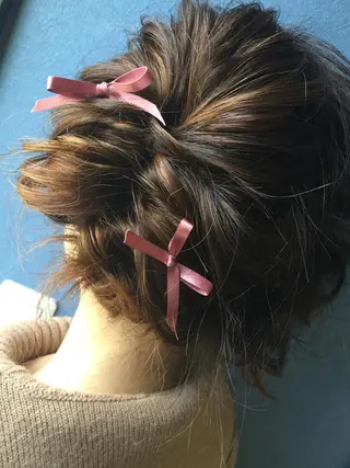 ヘアアレンジ 大内 郁のヘアスタイル