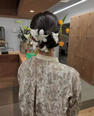 カラー ヘアアレンジ 坂本 圭太朗のヘアスタイル