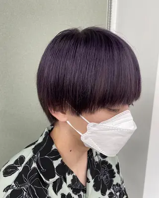 ショート カラー メンズ 🎀プルエクステ みまひかる🎀のヘアスタイル