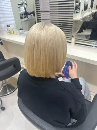 ショート カラー ヘアアレンジ 🎀 yuuka🎀のヘアスタイル