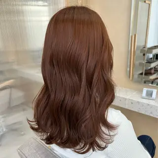 セミロング カラー 🌜韓国/艶髪/縮毛 /kokoro🌛のヘアスタイル