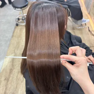 ロング 韓国レイヤー🇰🇷 /縮毛矯正💎/月音のヘアスタイル