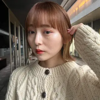 ショート 🎧パーソナルケア/ 透明感カラー/ミユのヘアスタイル