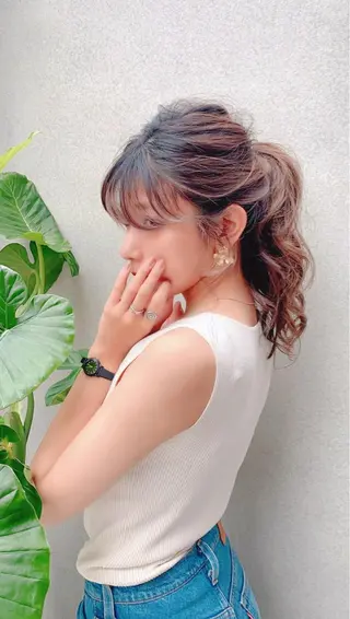 ロング ヘアアレンジ 垢抜けのプロ🪄 honoのヘアスタイル