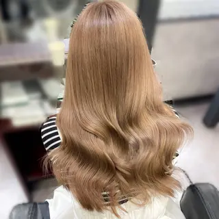 ロング カラー シールエクステ KUMA🧸のヘアスタイル