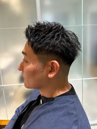 ショート メンズ [渋谷美容師] 玲弥のヘアスタイル