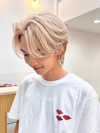 カラー 黒木 心温のヘアスタイル