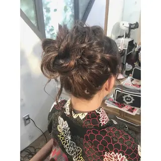 ロング ヘアアレンジ corona hairdesign KAZUE MAEDA所属・マエダ　カズエ🫶 coronahairのヘアスタイル