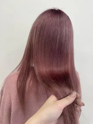 セミロング リルフェアリー 磐田店のヘアスタイル