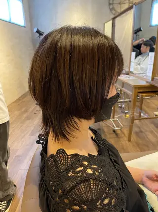 ショート 🔥メンズカット/ パーマ/西田有輝🔥のヘアスタイル