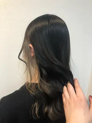 カラー たけだ れなのヘアスタイル