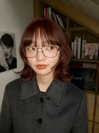 ミディアム muku所属・ボブ/パーマ /muku サリのヘアスタイル