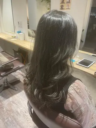 ロング あらい まさえのヘアスタイル